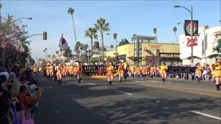 Kyoto Tachibana HS Green Band  2018 Tournament of Roses Parade [upl. by Annawek]