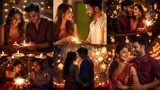 Diwali Poses ideas  Couple Diwali Photoshoot ideas  poses ideas diwaliposes 2024 posesideas [upl. by Dammahom]