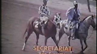 SECRETARIAT  1973 Belmont Stakes  Part 3 CBS [upl. by Raddy]