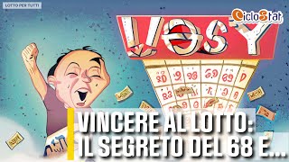 LOTTO PER TUTTI IL SEGRETO DEL 68 e [upl. by Setarcos]