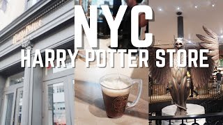 Exploring the Harry Potter Store in New York City  A Magical Adventure [upl. by Aneele]