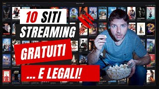 10 siti di streaming GRATIS e LEGALI che ti faranno dimenticare Netflix [upl. by Notfa157]