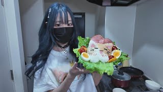 Making Genshin Kitty Dish Japan Cooking Stream ft kfel [upl. by Ewer429]