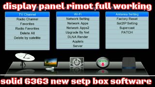 solid hds2 6363 new setp box old box software download  solid 6363 new box software update 2024 [upl. by Nayar941]