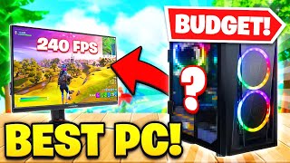 The BEST BUDGET Gaming PC To Buy For Fortnite HIGH FPS  Fortnite Tips amp Tricks [upl. by Manus]