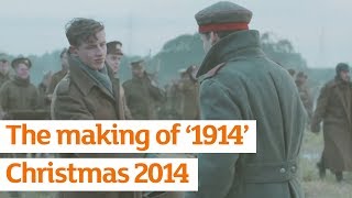 The making of 1914  Christmas Ad  Sainsburys [upl. by Notyep]