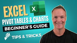 How to Create Excel Pivot Tables amp Pivot Charts  Beginners Guide [upl. by Rollo]