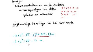 volgorde van bewerkingen [upl. by Marteena]