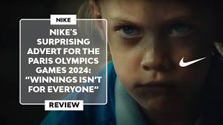 ▷ The SURPRISING NIKE ADVERT for the PARIS 2024 Olympics  quotWinnings Isnt for Everyonequot  Review [upl. by Kyriako]