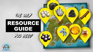 Resource guide  ARK Survival Ascended [upl. by Ramberg]