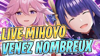 LIVE MIHOYO 25 VENEZ NOMBREUX  CA VA ETRE INCROYABLE  GENSHIN IMPACT [upl. by Bundy]