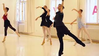 Maria Eichwald in a Ballet class at Prague Ballet Intensive [upl. by Nedia]