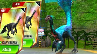 JURASSIC TOUR INDORAPTOR GEN 2 AND UPGRADE STRUTHIOMIMUS LEVEL 40  HT GAME [upl. by Ettezzil]