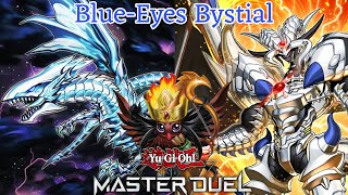 BlueEyes Bystial Deck YuGiOh Master Duel [upl. by Jessi]