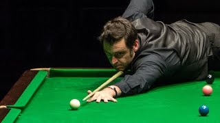 Ronnie OSullivan vs 13year Fabian Haken 1 Frame Zirkus Krone Munich 052016 [upl. by Frear]