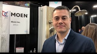 CES Unveiled 2018 Moen digital shower control by voice with Amazon Alexa [upl. by Joni152]