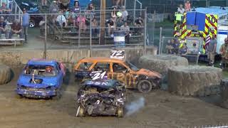 4 cylinders demo derby Huntingdon county fair August 5 2024 [upl. by Beverlie743]