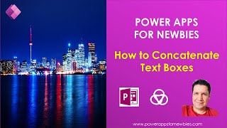 Power Apps Concatenate String Text Boxes  PowerApps Textbox OnChange [upl. by Pembroke]