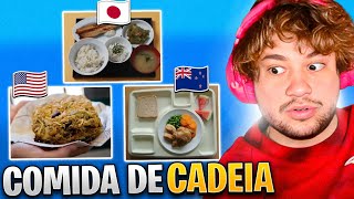 COMO É A COMIDA NA PRISÃO DE CADA PAÍS  React Tiktoks [upl. by Sredna]