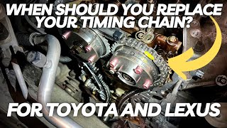 When Should You Replace Your Toyota And Lexus Timing Chain [upl. by Marley959]