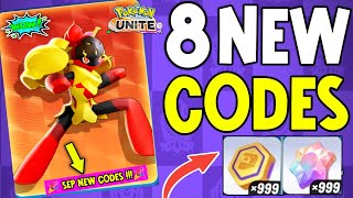 💥SEP CODES💥POKEMON UNITE GIFT CODES 2024  POKEMON UNITE CODES 2024  POKEMON UNITE CODES [upl. by Ianteen]