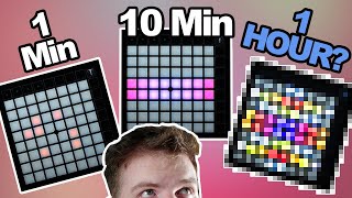 Making a Launchpad Lightshow in 1 MINUTE 10 MINUTES amp 1 HOUR [upl. by Calloway]