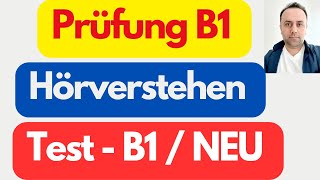 B1 Hören  Vollständige Modelltest Hörverstehen  Test B1  Lösungen sind am Ende des Videos  b1 [upl. by Uyekawa]