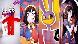 POMNI AND Garten of Banban React to The Amazing Digital Circus TikTok Animation Video 4 [upl. by Asante]