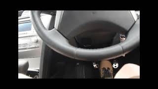 Toyota Aurion how to turn off stability  traction control 0100 in 6  7 seconds [upl. by Irahc631]