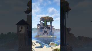 Build A Ender Castle 🏰 In Minecraft Schematics 🤯  shorts minecraft timelapse schematics [upl. by Aretahs]