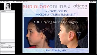 Innovations in Microtia Atresia Treatment A 3D “Hearing” Ear in One Surgery [upl. by Nedra]