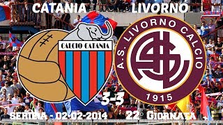 Commento da tifoso livornese sulla partita CataniaLivorno 33 Serie A 201314  Highlights [upl. by Nauqes]