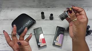 Sensationail Gel Polish Kit Review  TRASH or Treasure [upl. by Nyleda]