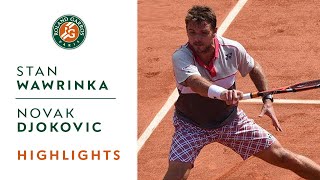 Stan Wawrinka v Novak Djokovic Highlights  Mens Final 2015  RolandGarros [upl. by Ewald943]