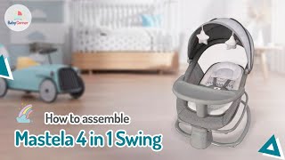 How To Assemble Mastela 4 in 1 swing amp Rocker  8112  8113  8114 [upl. by Torto525]