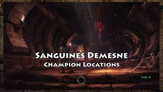 Elder Scrolls Online Sanguines Demesne  All champions  Skyshard [upl. by Ainival]