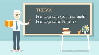 Thema 6  Fremdsprache  B1  Learn German  Deutsch Lernen  IMEL Deutsch [upl. by Otte930]