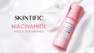 SKINTIFIC  Niacinamide Brightening Essence Toner [upl. by Mariquilla358]