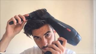 Pompadour Hairstyle Tutorial  Erkek Saç Yapılışı [upl. by Armil]