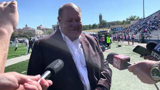 Former KU coach Mark Mangino on the program’s development and honoring Nick Reid [upl. by Harifaz]