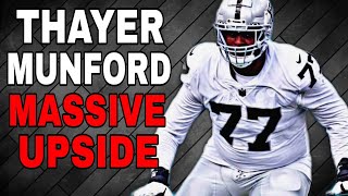 Film Study Thayer Munford showed MASSIVE UPSIDE vs Texans [upl. by Shrier983]