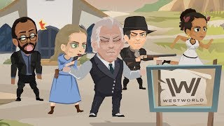 The Story of Westworld in 3 Minutes [upl. by Llabmik321]