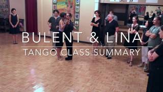 Gancho  Planeos  Paradas  Bulent  Lina  Toronto Tango Classes [upl. by Aicined33]