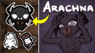 Icky New Character Arachna Isaac Mod Showcase [upl. by Paschasia]