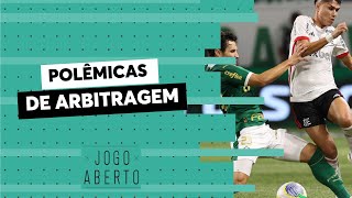 Debate Jogo Aberto Confira análise dos lances polêmicos em Palmeiras x Flamengo [upl. by Corneille]