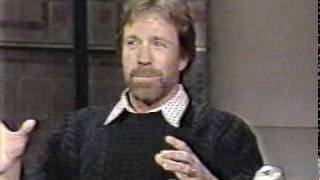 Chuck Norris on Letterman 2488 [upl. by Anaujal929]