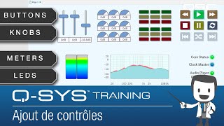 QSYS Control 101 Adding Controls FR [upl. by Nesmat406]