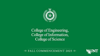 Engineering Information Science  UNT Commencement Fall 2023 [upl. by Zondra948]