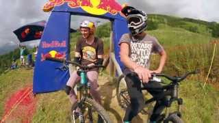 Crankworx Les 2 Alpes  Thomas Genon und Anton Thelander [upl. by Granger]