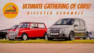 The ULTIMATE gathering of cars  Bicester Scramble [upl. by Gracie]